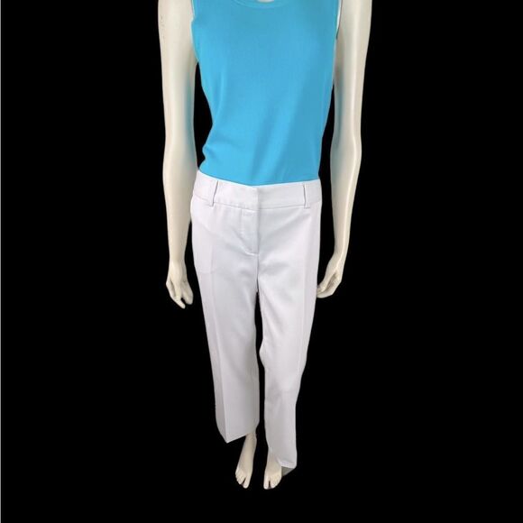Trina Turk Pale Blue Trousers Excellent Gently Used Condition Size 6 - Picture 2 of 8